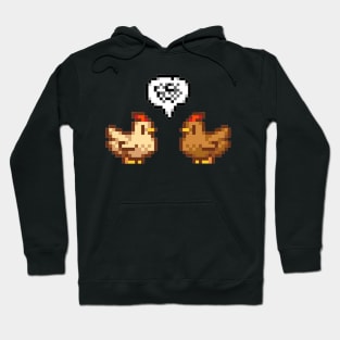 Stardew Valley Unhappy Chickens Hoodie